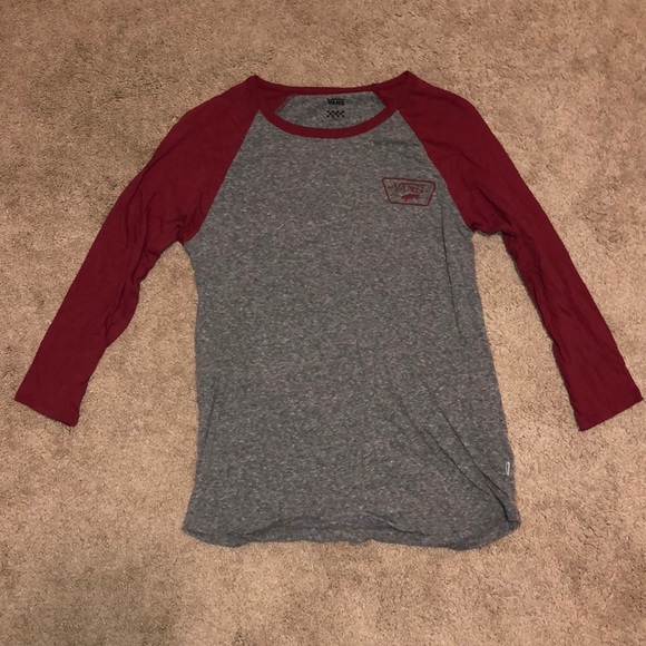 vans baseball shirt